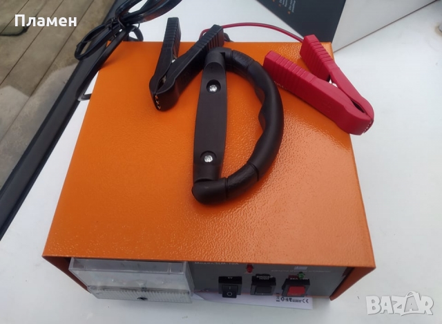 Трансформаторно зарядно устройство за акумулатори SLM 10 A, 6/12 V, 150 W, 120 Ah, снимка 2 - Аксесоари и консумативи - 24185173