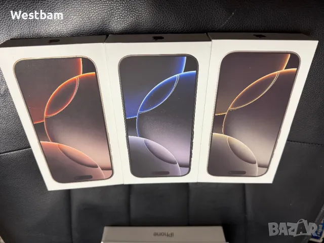Iphone 16 pro 128гб нов запечатан фабрично отключен , снимка 1