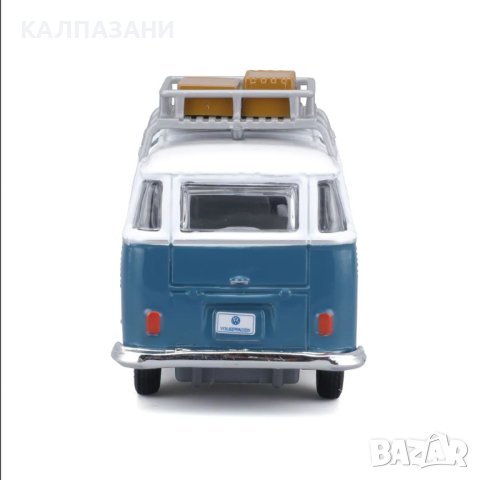 MAISTO City Service Кола Ван Volkswagen Van Samba Weekend Collection с движещи се елементи 21237, снимка 4 - Коли, камиони, мотори, писти - 40278373