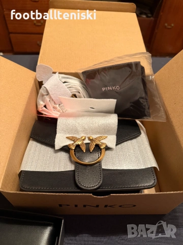 Pinko Oригинални дамски кожени чанти, снимка 9 - Чанти - 53502005