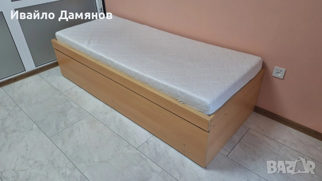 Легло "чекмедже" / легло 2 в 1 / двуетажно легло / двойно легло / две легла в едно с матраци, снимка 8 - Спални и легла - 53730620