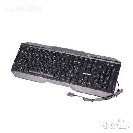 Геймърска клавиатура Royal WB-570 + RGB светлини под бутоните, снимка 3 - Клавиатури и мишки - 39301153