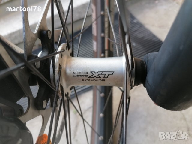Алуминиев планински велосипед GHOST 26" с хидравлични дискови спирачки мекица, снимка 4 - Велосипеди - 40892569