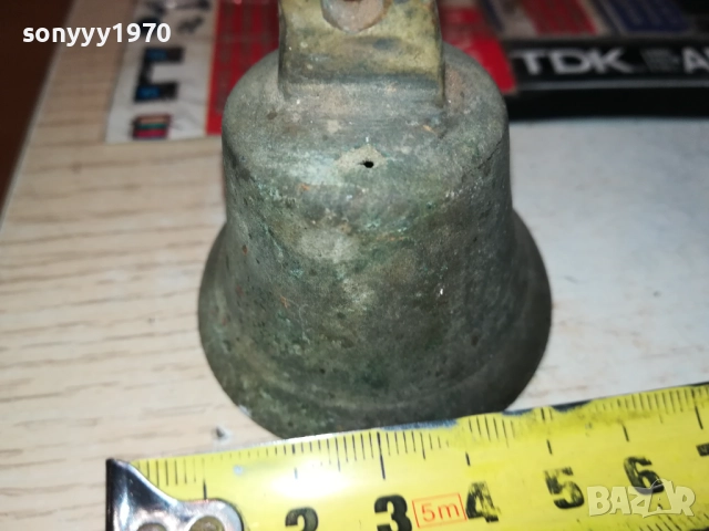 МЕД/МЕСИНГ-КАМБАНКА 3010251914, снимка 6 - Антикварни и старинни предмети - 52238670