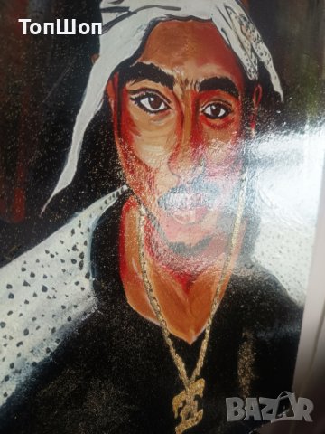Картина 2 Pac - Tupac Shakur 3, снимка 2 - Картини - 41045304