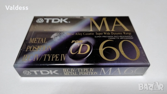 Аудио касети TDK position METAL type IV, снимка 2 - Декове - 53051509