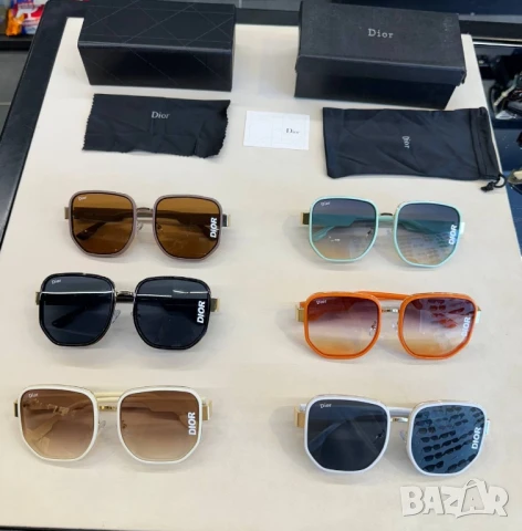 очила с черен обикновен калъф и ув защита christian dior gucci 