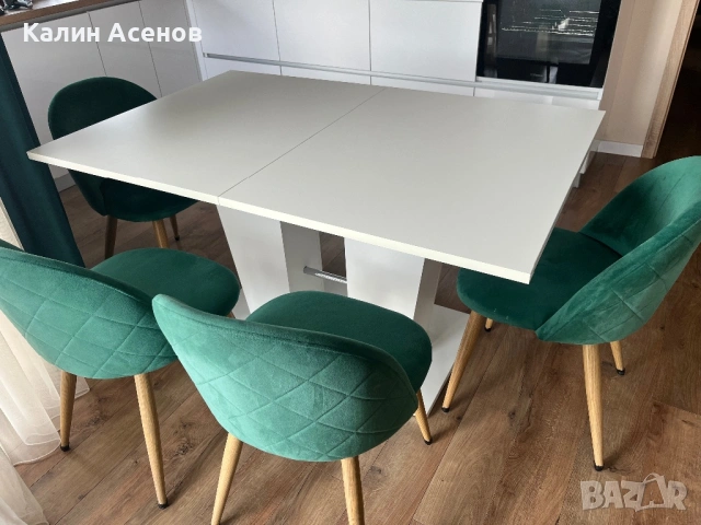 Разтегателна трапезна маса, снимка 2 - Маси - 53693821