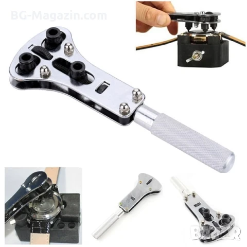 Професионален часовникарски инструмент за отваряне на часовници за смяна на батерия ремонт нов модел, снимка 10 - Други инструменти - 50987421