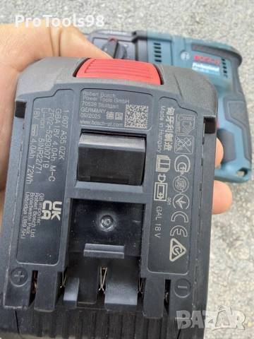 Bosch GBH 18V-21 безчетков перфоратор, снимка 7 - Перфоратори - 56041392