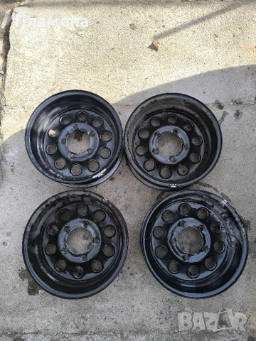 Железни джанти 15цола за Сузуки Самурай,Витара, Лада Нива , снимка 7 - Гуми и джанти - 53614361