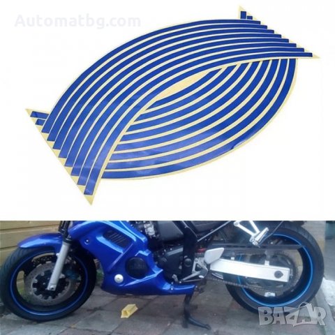 Стикер за джанти Automat, Светлоотразителни ленти, снимка 2 - Аксесоари и консумативи - 35818794