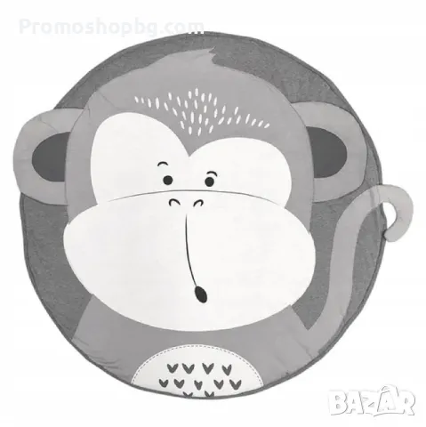 Детско килимче, памучно, 90 см диаметър, снимка 3 - Други - 48035486