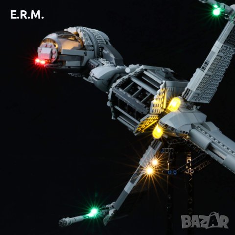 BRIKSMAX Led Lighting Kit за LEGO Star Wars B-Wing Fighter - Съвместим с Lego 10227 Building Blocks , снимка 9 - Колекции - 41169705