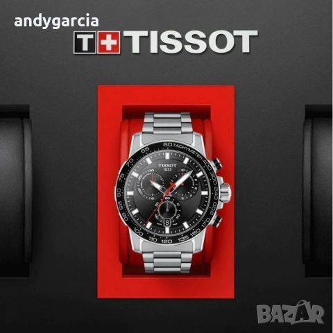  TISSOT SUPERSPORT CHRONO T125.617.11.051.00 ЧИСТО НОВ часовник кутия 100% оригинал , снимка 18 - Мъжки - 53707327