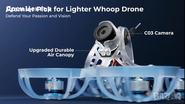 Промоция дрон BetaFPV Air75, снимка 10 - Дронове и аксесоари - 52644477