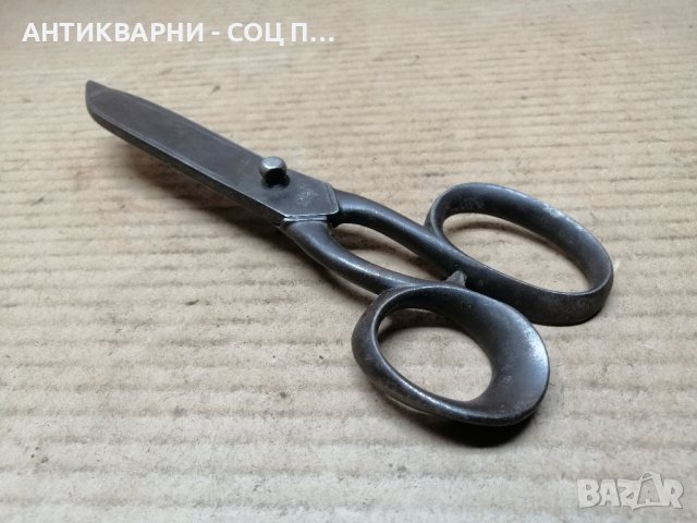 Стара Ръчно Кована Немска Ножица / BBS. , снимка 2 - Антикварни и старинни предмети - 44354284