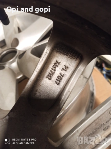 Алуминиеви джанти 17цола 4х100, снимка 5 - Гуми и джанти - 53862244