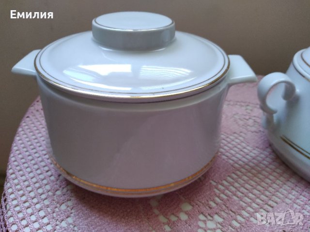 Български порцеланови супници, снимка 7 - Сервизи - 40726927