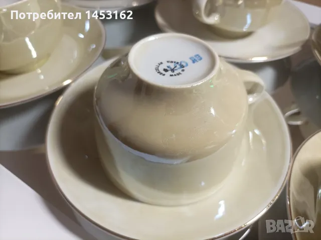 старинен порцеланов сервиз Китка, снимка 4 - Сервизи - 48830769