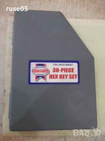 Комплект "FIATHFULL" от 30 бр. шестостена, снимка 11 - Други инструменти - 41716852