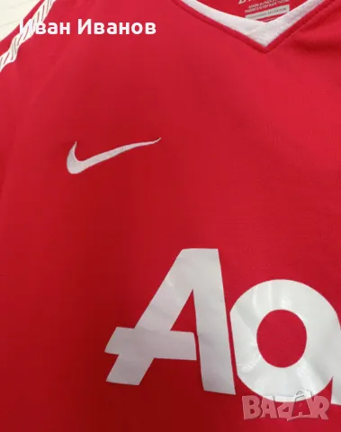 Оригинална шампионска фланелка на Манчестър Юнайтед - Нани - 2010/2011, снимка 4 - Футбол - 48727408