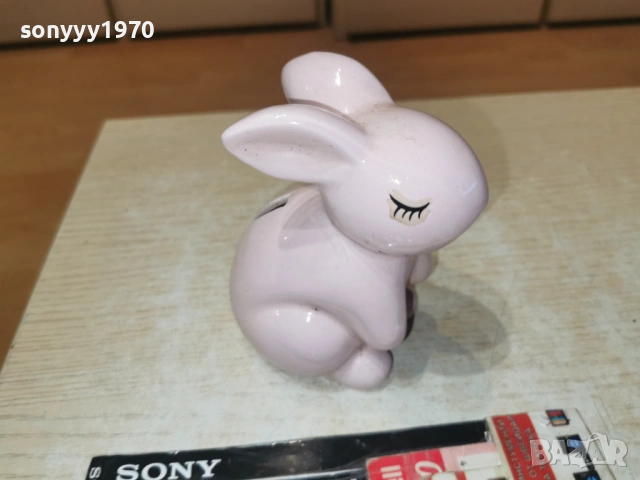 ПОРЦЕЛАНОВО ЗАЙЧЕ-КАСИЧКА 1101260734LCHERY, снимка 8 - Антикварни и старинни предмети - 53059515