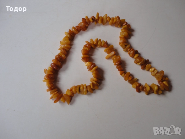 Страхотно колие гердан балтийски кехлибар 20, снимка 5 - Колиета, медальони, синджири - 52839301
