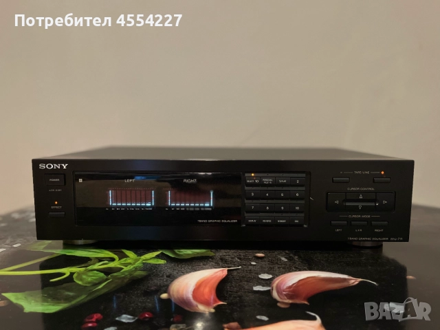 SONY SEQ 711 Еквалайзер , снимка 2 - Ресийвъри, усилватели, смесителни пултове - 52368042