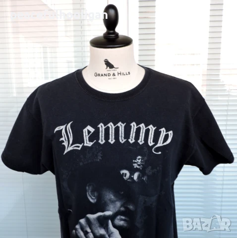 Lemmy Kilmister Memorial T-Shirt - мъжка тениска размер L - официален продукт., снимка 2 - Тениски - 50837411