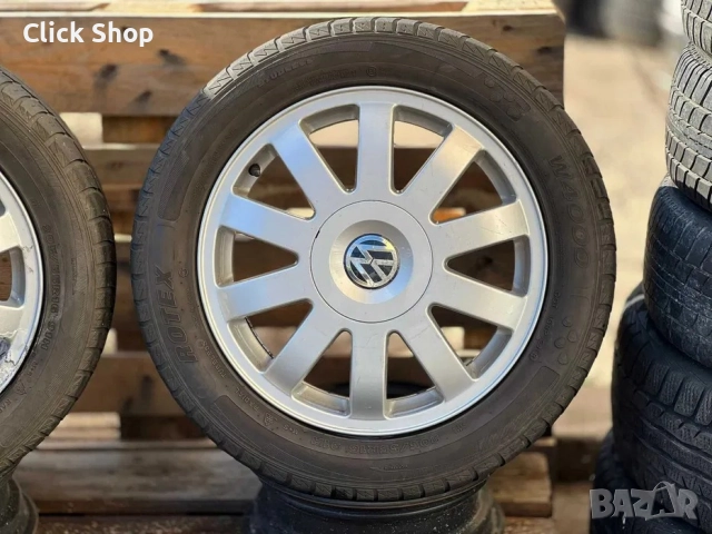 5х112 16 Цола Джанти VW Golf Caddy Passat Touran, снимка 4 - Гуми и джанти - 52445734