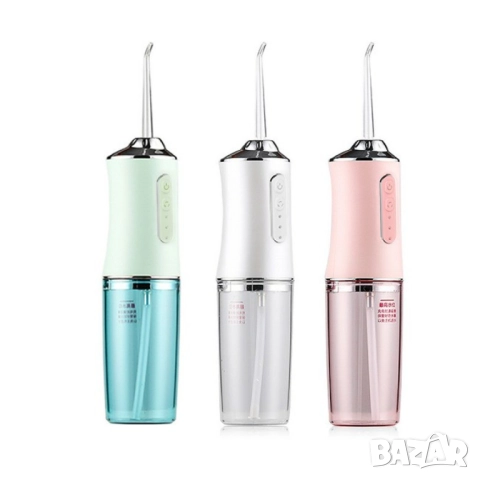 Безшумен зъбен душ с 3 степени на действие и мощна батерия, снимка 17 - Други - 52086190