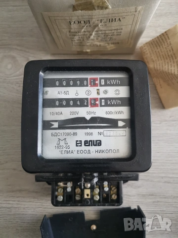 Електромер български нов, снимка 2 - Друга електроника - 53835069