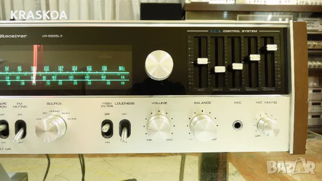  JVC VR-5525LX, снимка 4 - Ресийвъри, усилватели, смесителни пултове - 47538872