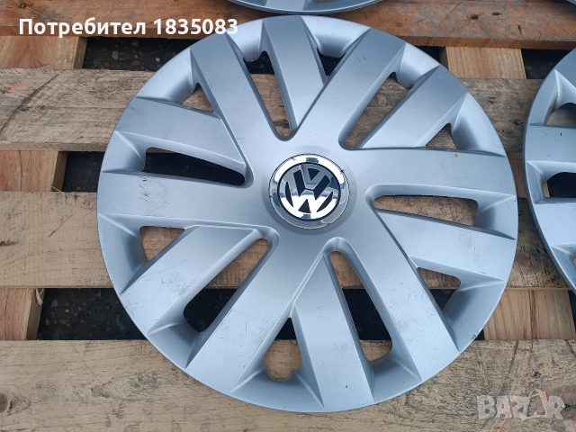 Оригинални тасове VW 15 цола, снимка 3 - Аксесоари и консумативи - 52902840