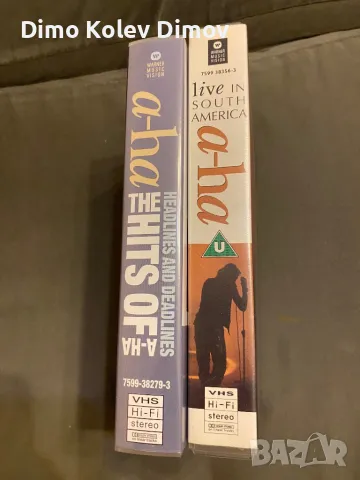 A-ha HiFi VHS Касети Оригинали, снимка 3 - Други музикални жанрове - 50121517