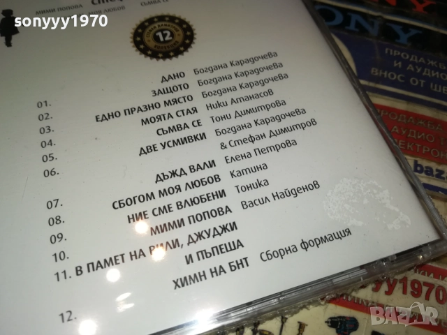 СТЕФАН ДИМИТРОВ ДАНО ЦД 0910251735, снимка 11 - CD дискове - 52000693