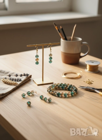 Стъклени Мъниста за Бижута 10мм 8мм 6 мм 4мм J277, снимка 8 - Други - 52480723