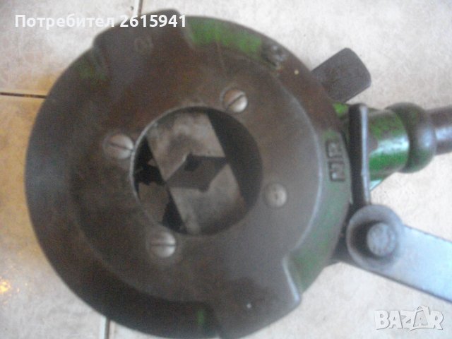 1/4-1 1/4 Цол Водпроводна Плашка За Направа На Резби На Тръби-Старо Качество-Немска-ALARM-Винтонарез, снимка 14 - Други инструменти - 42115743