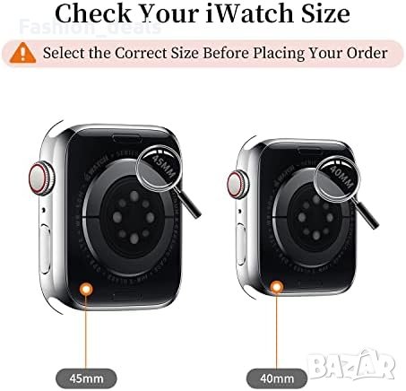 Нова Елегантна тънка каишка съвместима часовник Apple Watch с калъф 38 мм, снимка 2 - Смарт гривни - 41796349