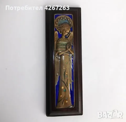 Ангел-хранител дизайнерско пано Ottaviani винтидж рядка находка