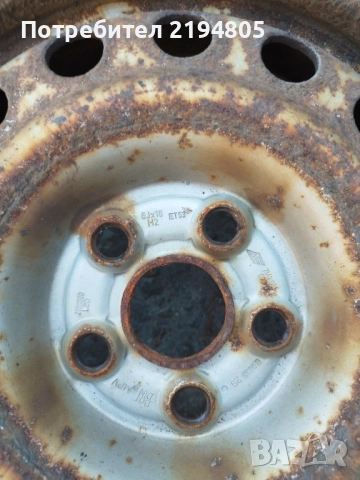 ДЖАНТИ С ГУМИ ЗА VW 195/60/16 C, снимка 6 - Гуми и джанти - 51624265