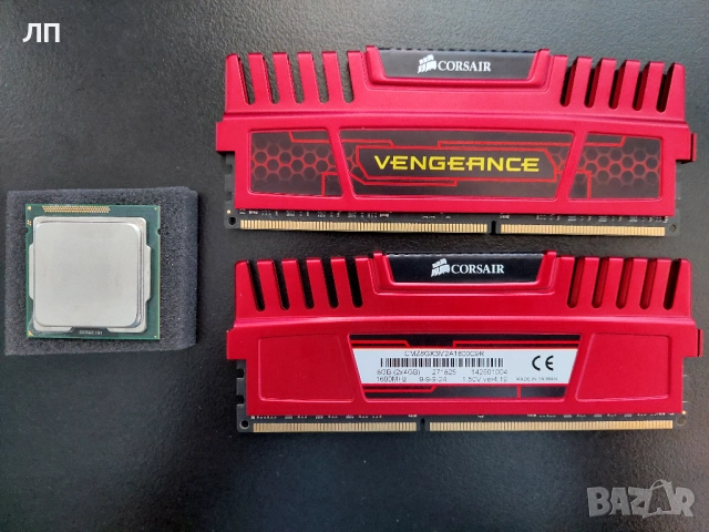 Intel i7-2600k + 2x4(8GB) Corsair DDR3 Ram, снимка 1