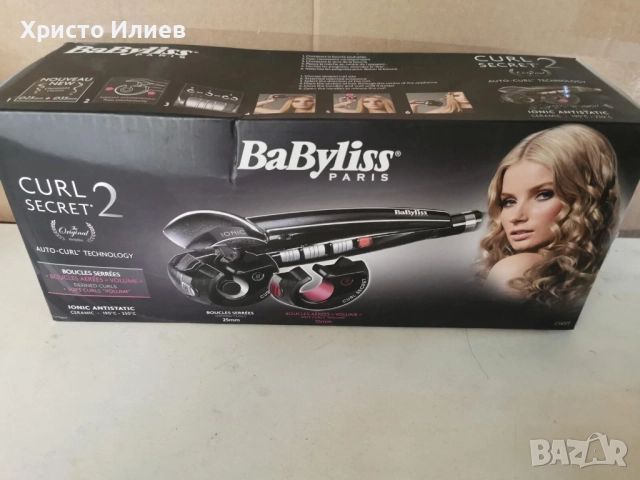 Маша за коса BaByliss Curl Secret Ionic 2 C1300E, снимка 3 - Маши за коса - 52535628