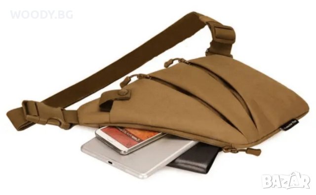 Тактическа чанта за през рамо Defender, снимка 4 - Екипировка - 41502575