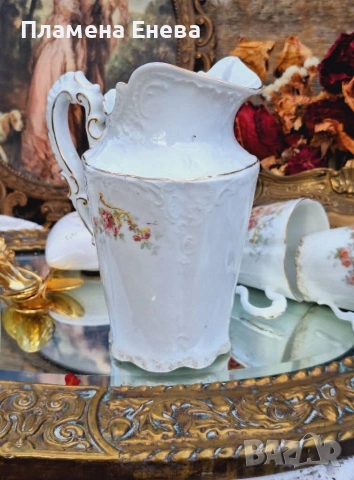 Антикварен порцеланов сет, снимка 7 - Антикварни и старинни предмети - 53092391