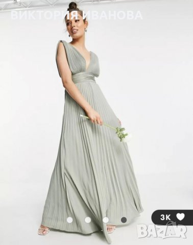 Нова елегантна рокля от шифон Asos Design