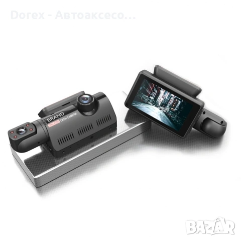 Записваща видеокамера за автомобил Full HD 1080P 2 камери + 32 GB Micro SD Card карта с памет 85 x 5, снимка 2 - Аксесоари и консумативи - 53617686