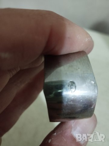 Посребрена щипка за лед,захар арт нуво, снимка 5 - Други ценни предмети - 44207268