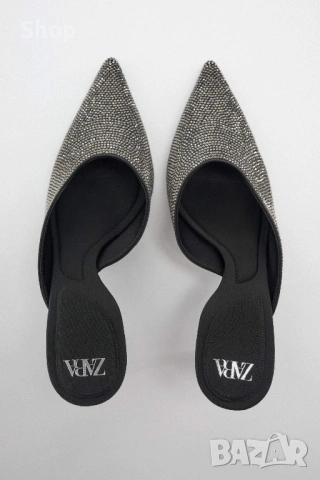 👡 Обувки на ток на Zara , снимка 5 - Дамски обувки на ток - 53799483